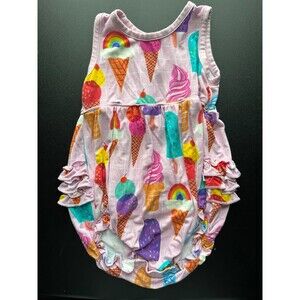 Little Sleepies Rainbow Sprinkles Bubble Romper
